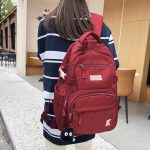 JULYCCINO-Multifunction-Waterproof-Buckle-Backpack-Korean-Style-School-Bag-Student-Shoulder-Bag-Teenage-Girls-Laptop-Backpacks