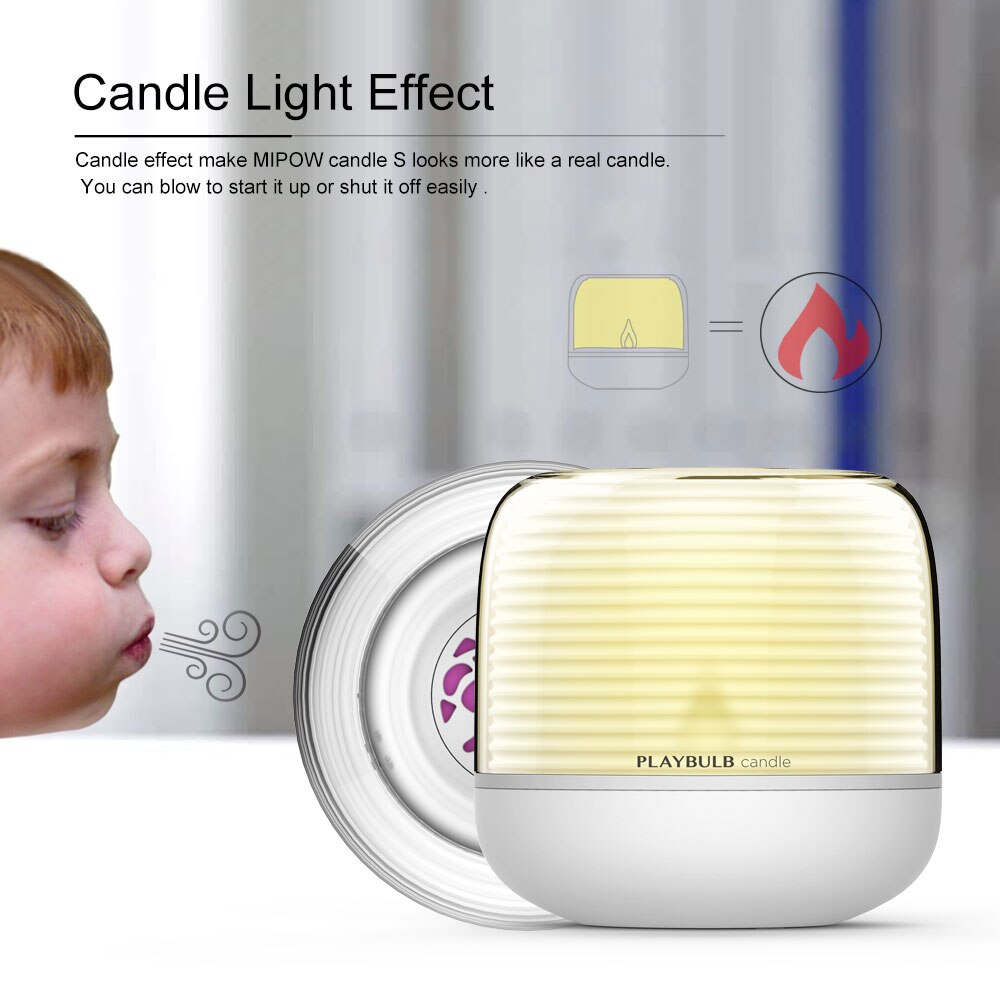 MIPOW-PLAYBULB-Smart-Remote-Candle-with-Candle-Holders-Timer-RGB-Changeable-Light-Color-Flameless-LED-RGB-2