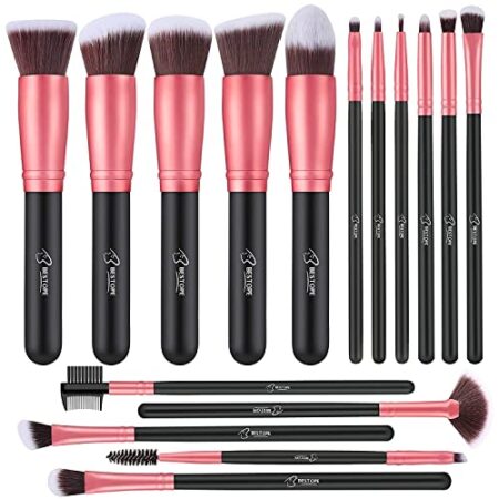 Makeup Brushes Makeup Brush Set - 16 Pcs BESTOPE PRO Premium Synthetic Foundation Concealers Eye Shadows Make Up Brush…