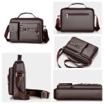 Men-Anti-theft-PU-Leather-Shoulder-Bags-Waterproof-Business-Handbag-Travel-Tote-Crossbody-Cross-body-Messenger