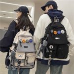 Men Women fashion Large Capacity School Backpacks for Teens