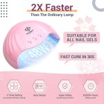 Modelones-Gel-Nail-Polish-Kit-with-U-V-Light-48W-LED-Nail-Lamp-7-Colors-Nude-Gray-Pink-Gel-Polish-Starter-Kit-Manicure-Soak-off-U-V-LED-Gel-Nail-Polish-Set-Salon-DIY-Home-Nail-Decoration-Gift-for-Wome-0