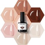 Modelones Gel Nail Polish Set - 6 Colors Nude Pink Skin Tones Gel Polish Starter Kit All Seasons Neutral Brown Soak Off…