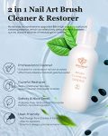 Modelones-Nail-Art-Brush-Cleaner-Restorer-for-Solid-Gel-PolishNail-Extension-GelBuilder-GelNail-Art-LinerDip-PowderAcrylic-Powder-Manicure-Brush-DIY-Salon-at-Home-80ml271-FlOz-0