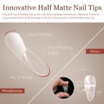 Modelones-Nail-Tips-and-Glue-Gel-Nail-Kit-15ml-4-In-1-Nail-Gel-and-Base-Gel-with-9-Colors-Jelly-Gel-Polish-Manicure-Palette-and-500Pcs-Almond-NailsPro-Nail-Art-Brush-Nail-Extension-DIY-Salon-0