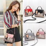 OkoLive-SB0046-Korean-New-Fashion-Women-School-Cute-Litter-Bear-PU-Leather-Waterproof-Handbag-Simple-Women