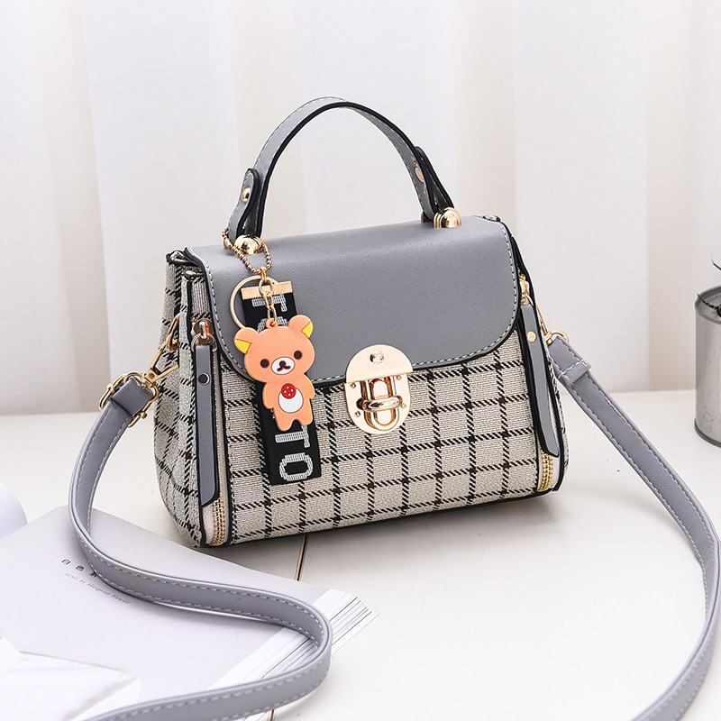 OkoLive-SB0046-Korean-New-Fashion-Women-School-Cute-Litter-Bear-PU-Leather-Waterproof-Handbag-Simple-Women-4