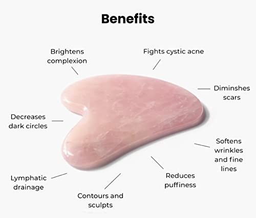 ROSELYNBOUTIQUE-Gua-Sha-Facial-Tools-Healing-Crystal-Self-Care-Gifts-for-Women-Skin-Care-Tools-Natural-Massager-for-Skincare-Face-Body-Relieve-Muscle-Tensions-Reduce-Puffiness-0-1