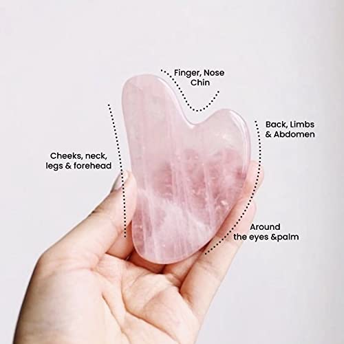 ROSELYNBOUTIQUE-Gua-Sha-Facial-Tools-Healing-Crystal-Self-Care-Gifts-for-Women-Skin-Care-Tools-Natural-Massager-for-Skincare-Face-Body-Relieve-Muscle-Tensions-Reduce-Puffiness-0-4