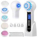 UMICKOO Blackhead Remover Vacuum,Rechargeable Facial Cleansing Brush with LCD Screen,IPX7 Waterproof 3 in 1 Facial…