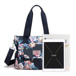 Women-s-Floral-Pastoral-Shoulder-Bag-Large-Capacity-Nylon-HandBags-Waterproof-Casual-Top-handle-Ladies-Travel
