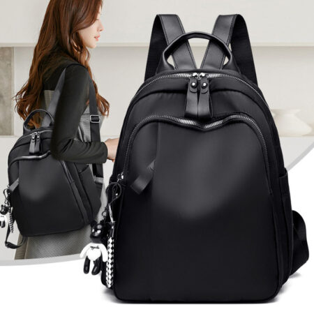 Women's Backpack Fashion Korean Trend Versatile Zipper Out