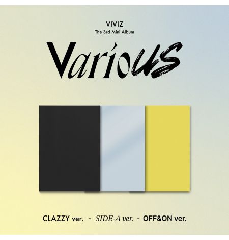VIVIZ - 3rd Mini Album [VarioUS] (Photobook).[3CD SET]