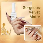 modelones-Matte-Gel-Top-Coat-3-Pcs-No-Wipe-Gel-Top-and-Base-CoatVelvet-Matte-Glossy-Shine-Clear-Effect-Soak-Off-Nail-Lamp-Long-Lasting-Gel-Polish-Gel-Top-Base-Coat-for-Home-Salon-Use-10ml-0