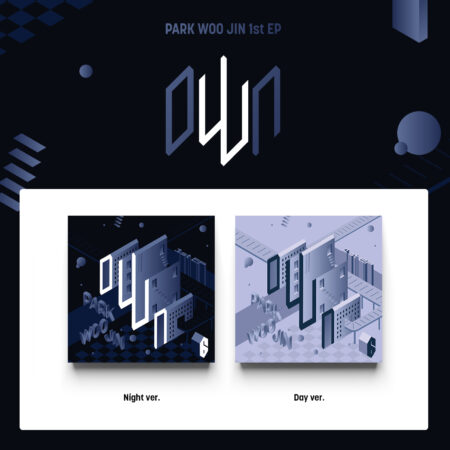 [2CD SET] PARK WOO JIN (AB6IX) - 1st EP [oWn] (Night Ver. + Day Ver.)