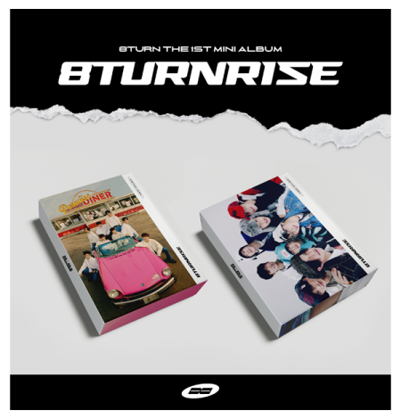 8TURN - The 1st Mini Album [8TURNRISE] (TURN Ver. + RISE Ver.).[2CD SET]