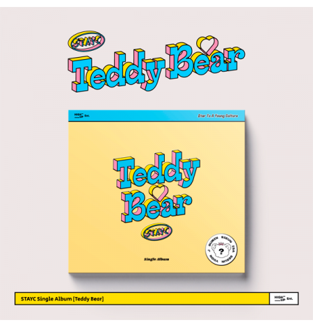 STAYC - 4th Single Album [Teddy Bear] (Digipack Ver.)