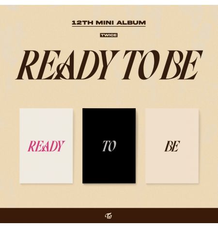 TWICE - 12TH MINI ALBUM [READY TO BE] FULL SET.)