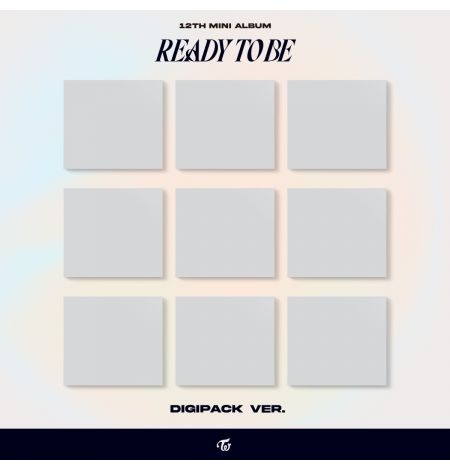 TWICE - 12TH MINI ALBUM [READY TO BE] (Digipack Ver.) (Random Ver.)