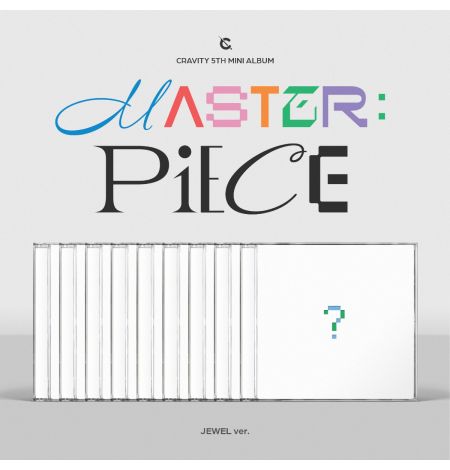 CRAVITY - 5th Mini Album [MASTER:PIECE] (Jewel Ver.) (Limited Edition) (Random Ver.)