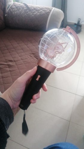 ATEEZ official light stick photo review