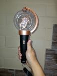 ATEEZ official light stick photo review