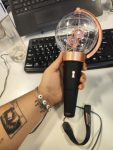 ATEEZ official light stick photo review