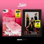 FIFTY FIFTY  The 1st Single Album The Beginning Cupid NERD Ver. + BLACK Ver