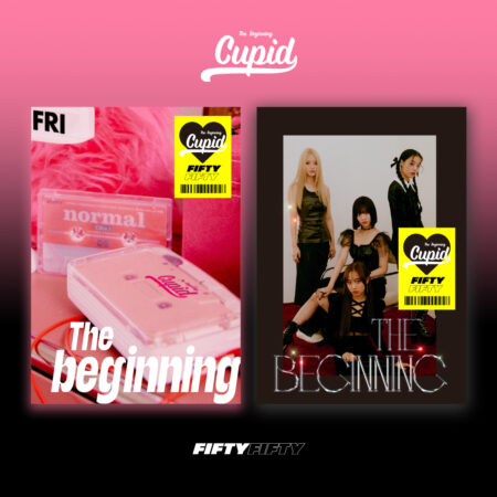FIFTY FIFTY  The 1st Single Album The Beginning Cupid NERD Ver. + BLACK Ver
