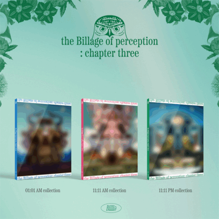 [3CD SET] Billlie - 4th Mini Album [the Billage of perception: chapter three] (01:01 AM + 11:11 AM + 11:11 PM collection)