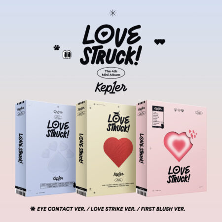Kep1er The 4th Mini Album LOVESTRUCK Random Ver