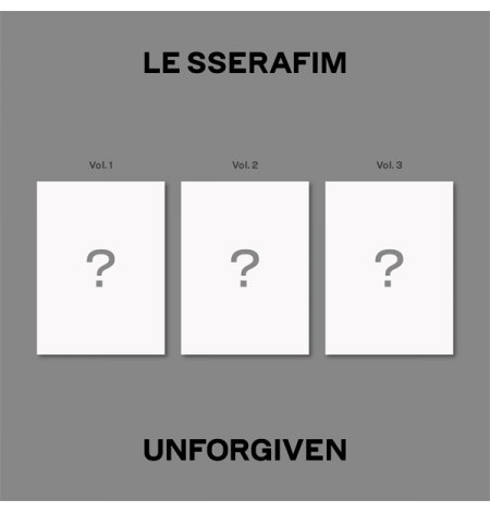 LE SSERAFIM - 1st Studio Album [UNFORGIVEN].[3D SET]