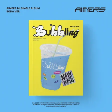 AIMERS - 1st Single Album [Bubbling] (SODA Ver.)