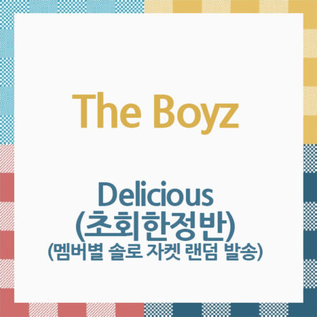 THE BOYZ - [Delicious] (First Press Limited Edition) (멤버별 솔로 자켓 11종 중 1종 랜덤 발송) (Japanese Ver.)