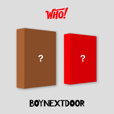 [2CD SET] BOYNEXTDOOR - 1st Single [WHO!] (WHO ver. + Crunch ver.)