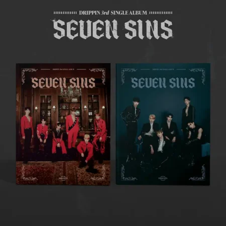 [KIM MINSEO] DRIPPIN - 3rd Single Album [SEVEN SINS] (Random Ver.)