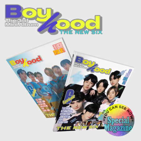 [Showcase Event] [2CD SET] THE NEW SIX (TNX) - The 3rd Mini Album [BOYHOOD] (Déjà vu Ver. + Nostalgia Ver.)