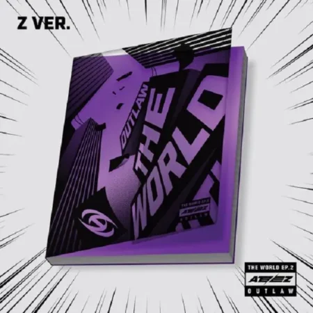 ATEEZ - [World EP.2 : Outlaw] (Z Ver.) (U.S.A Ver) (U.S.A Ver. Random Exclusive Photocard)