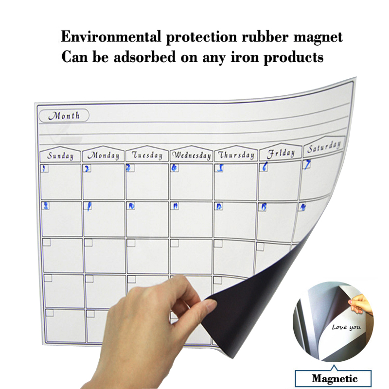 A3-Size-Magnetic-Monthly-Weekly-Planner-Calendar-Table-Dry-Erase-Whiteboard-Blackboard-Fridge-Sticker-Message-Board-2