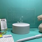 Acrylic-Transparent-Luminous-Calendar-Note-Board-Erasable-Ins-Message-Board-Household-Memo-Prompt-Desktop-Small-Table