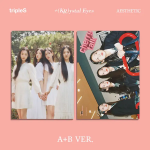 [Part 3 Unit SeoYeon, JiWoo, YuBin, Kaede, YeonJi, SoHyun] tripleS - Mini [+(KR)ystal Eyes [AESTHETIC]] (Random Ver.)