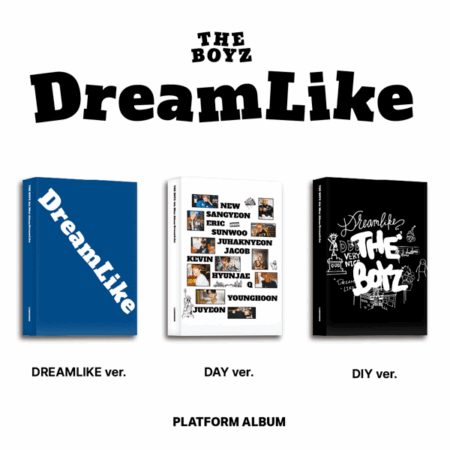THE BOYZ - 4th MINI ALBUM [DREAMLIKE] (Platform Ver.) (DREAMLIKE ver. + DAY ver. + DIY ver.)