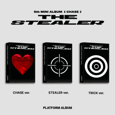 THE BOYZ - 5th MINI ALBUM [CHASE] (Platform Ver.) (CHASE Ver. + STEALER Ver. + TRICK Ver.)