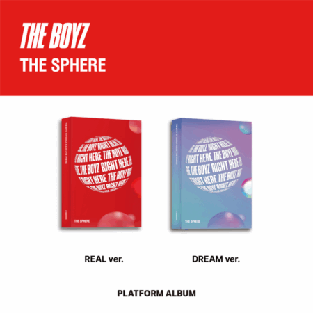 THE BOYZ - 1st Single Album [THE SPHERE] (Platform Ver.) (REAL ver. + DREAM Ver.)