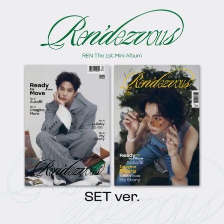 REN - The 1st Mini Album [Ren'dezvous] (Photobook) (Random Ver.)