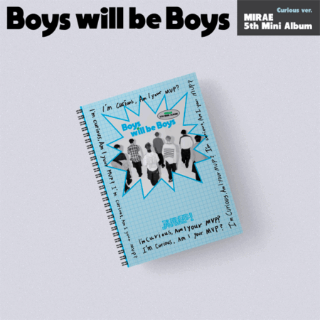 MIRAE - 5th Mini Album [Boys will be Boys] (Curious ver.)