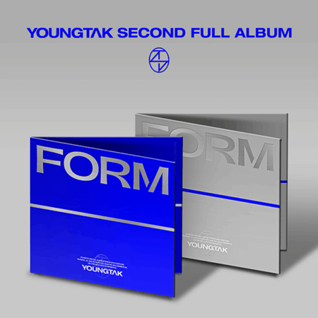 [2CD SET] YOUNGTAK - 2nd Album [FORM] (BLUE ver. + GRAY ver.)