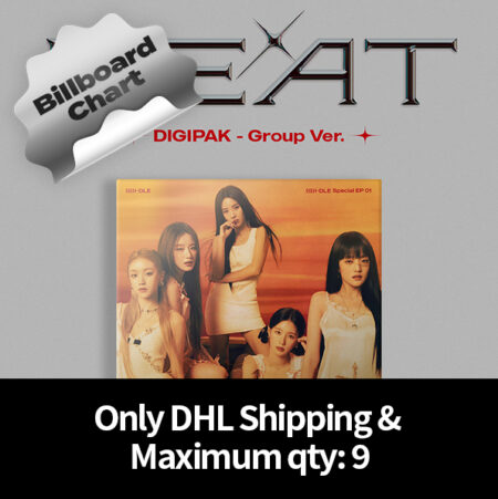 (G)I-DLE - Special album [HEAT] (DIGIPAK - Group Ver.) (DHL Shipping Only & Maximum qty: 9)