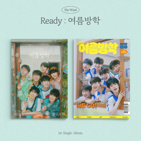 The Wind - 1st Single Album [Ready : 여름방학] (여름 VER. + 방학식 VER.)