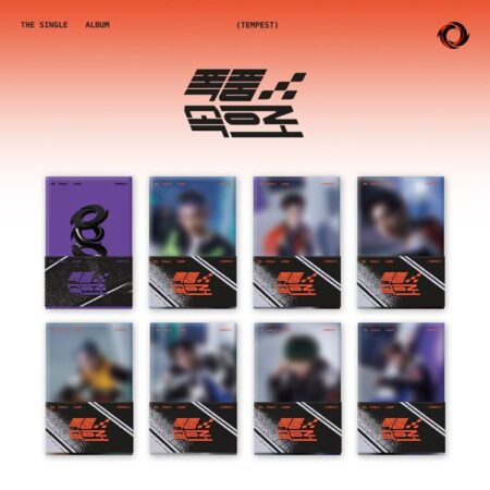 TEMPEST - 1st Single Album [폭풍 속으로] (POCA ALBUM) (Random Ver.)